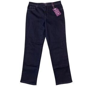 Gloria Vanderbilt Amanda Jeans Womens 14 Tummy Slimmer Tapered Ultra Stretch NWT